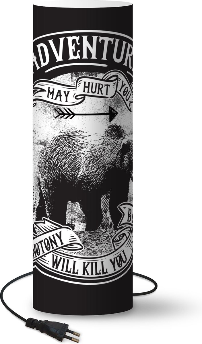 Lamptiger Tafellamp - Beer - Ø 22 Cm - E14 - Multicolor