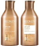 Redken All Soft Shampoo 300 ml + Conditioner 300 ml