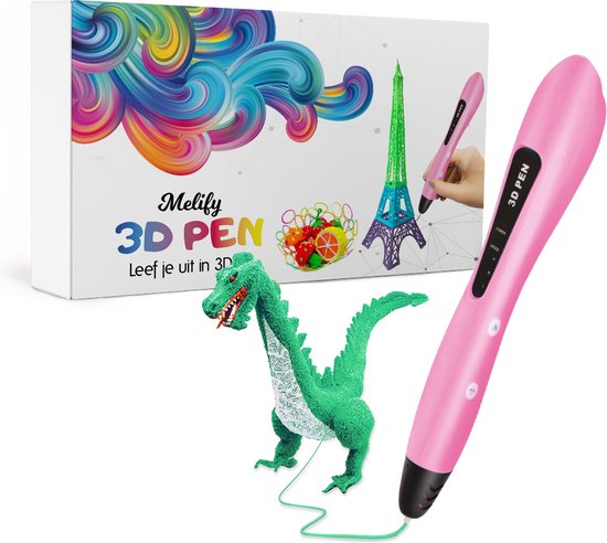 3D Pen Starterspakket - Melify 3D Pen Roze