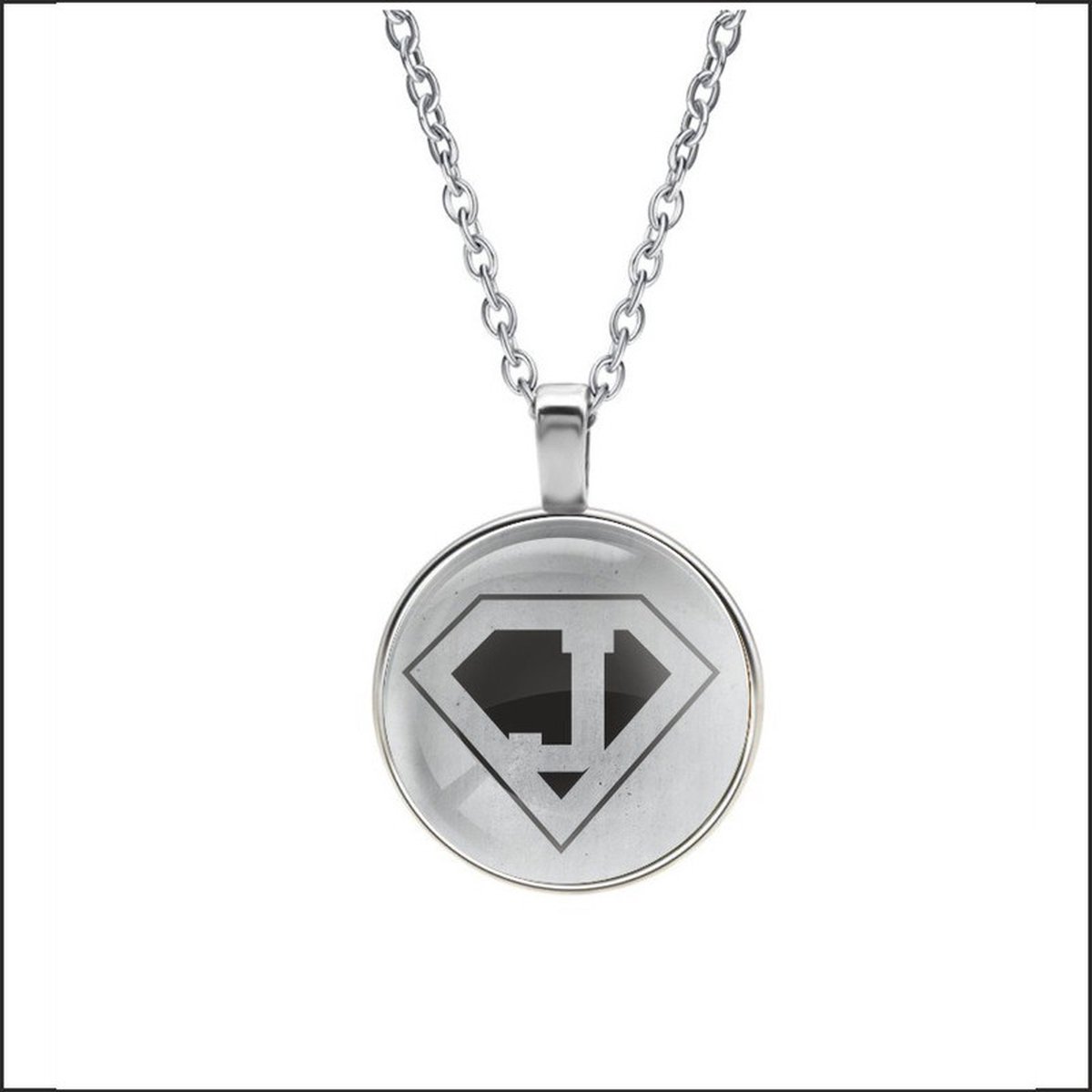 Ketting Glas - J