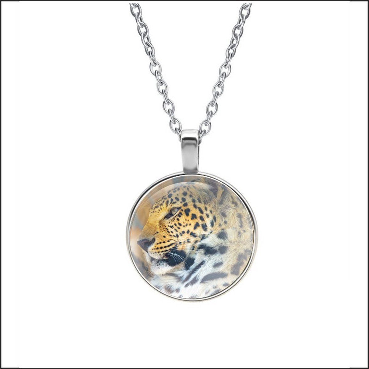Ketting Glas - Panter