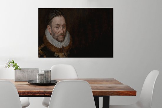 Peinture sur toile - Guillaume Ier, Prince d' Oranje - Tableau - Maîtres anciens - Art - 90x60 cm - Décoration de chambre - Chambre