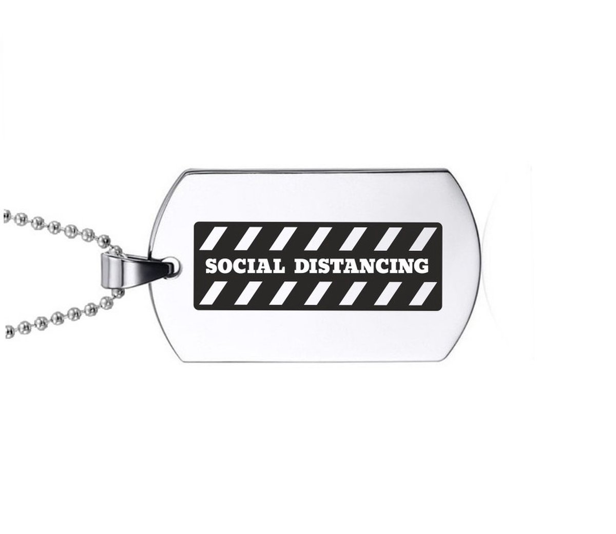Ketting RVS - Social Distancing