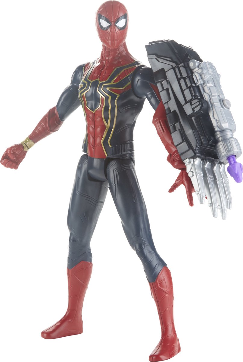 Marvel Avengers Titan Hero Power FX  Iron Spider - Speelfiguur 30cm — afbeelding 5