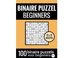 Binaire Puzzel Makkelijk voor Beginners - Puzzelboek met 100 Binairo's - NR.5