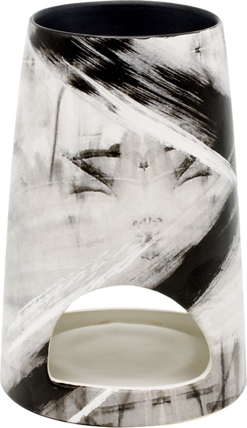 Scentchips® Art Deco Zwart-Wit waxbrander geurbrander