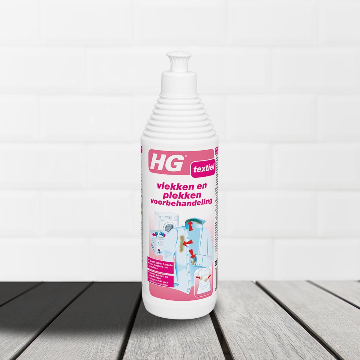 HG vlekken voorbehandeling gel delicate stoffen - 500 ml - verwijdert de  allerergste... | bol.com