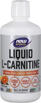 NOW Foods - L-Carnitine Vloeibaar 1000 mg - (Citrus smaak)