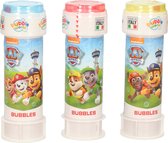 3x Paw Patrol bellenblaas flesjes met spelletje 60 ml voor kinderen - Uitdeelspeelgoed - Grabbelton speelgoed