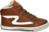 Develab 45667 - Half-hoogJongensKindersneakers - Kleur: Cognac - Maat: 32