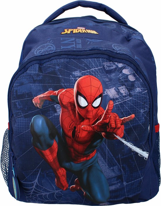Marvel Rugzak Spider-man Bring It On Junior 18 Liter Navy