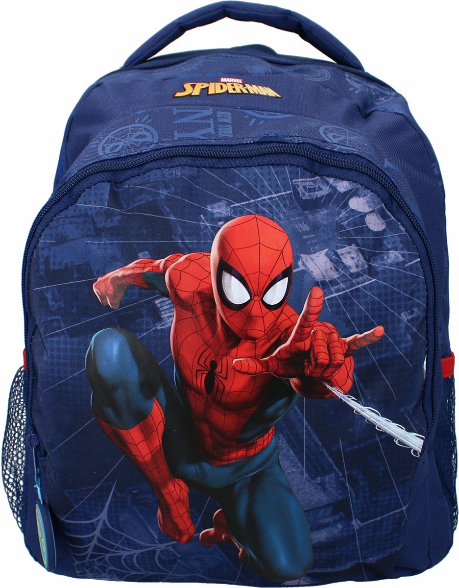 Marvel Rugzak Spider-man Bring It On Junior 18 Liter Navy - Marvel