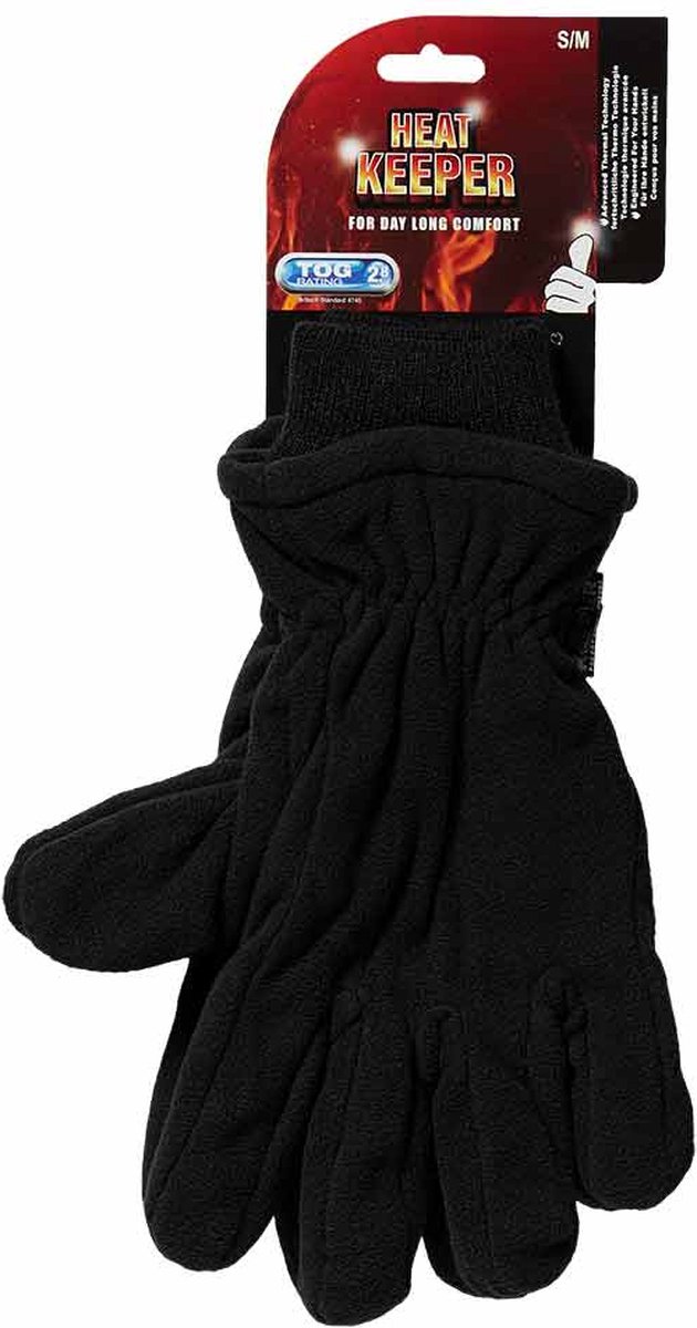 Achetez Heatkeeper Gants thermique Homme Thinsulate/Fleece Noir chez   pour 15.94 EUR. EAN: 8718051600019