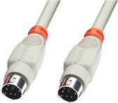 Lindy PS/2 cable, 2m câble PS/2 10 m Gris