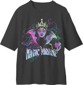 Tshirt Disney White Neige Unisexe -L- Evil Queen Mirror Zwart