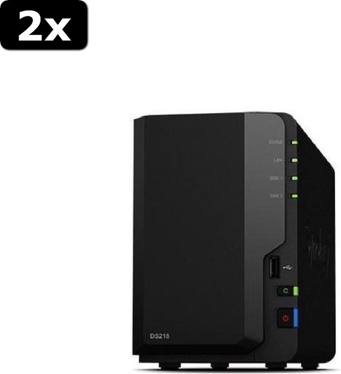 2x Synology DiskStation DS218 - NAS | bol.com