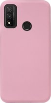 ADEL Siliconen Back Cover Softcase Hoesje Geschikt voor Huawei P Smart 2020 - Roze