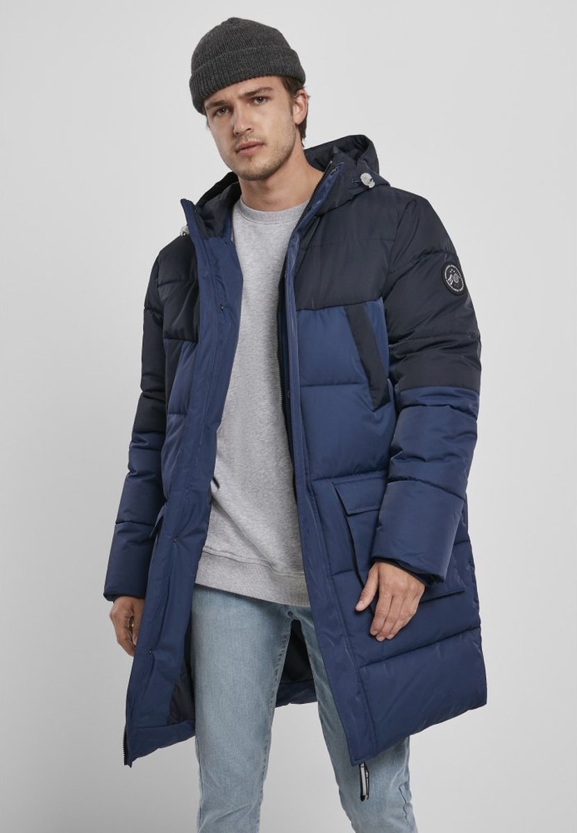 Urban Classics Parka Gewatteerd jack M Blauw