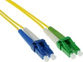 ACT RL2803 Câble fibre optique 3 m OS2 LC / APC LC / UPC Jaune