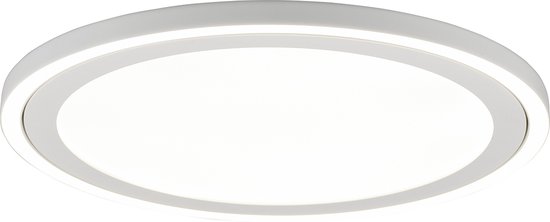 LED Plafondlamp - Plafondverlichting - Torna Coman - 29W - Natuurlijk Wit 4000K - Rond - Mat Wit - Kunststof