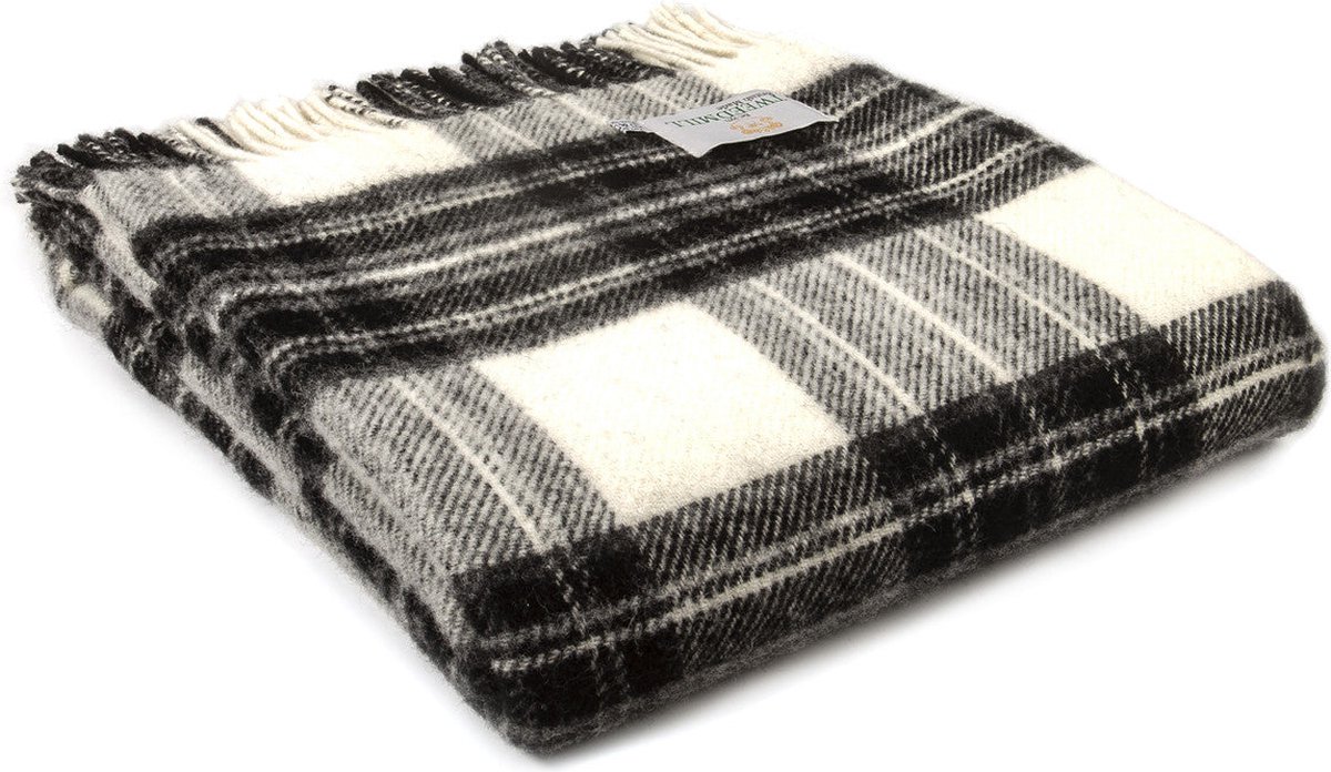 Plaid Tartan Grey Dress Stewart - 150x183 - Nieuw Wol - Tweedmill UK