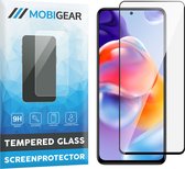 Mobigear Screenprotector geschikt voor Xiaomi Redmi Note 11 Pro Plus 5G Glazen | Mobigear Premium Screenprotector - Case Friendly - Zwart