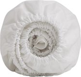 Yumeko Hoeslaken coton Tencel™ blanc 90x200x30