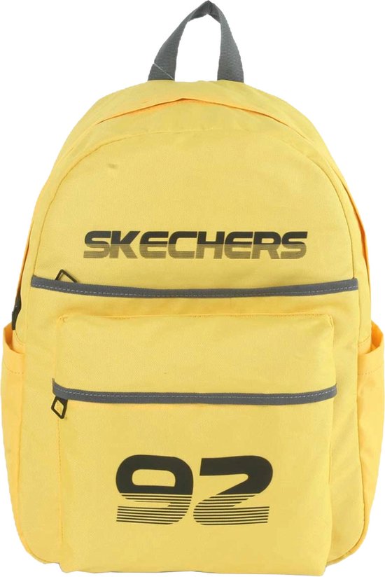 Skechers Downtown Backpack S979-68, Unisex, Geel, Rugzak, maat: One size