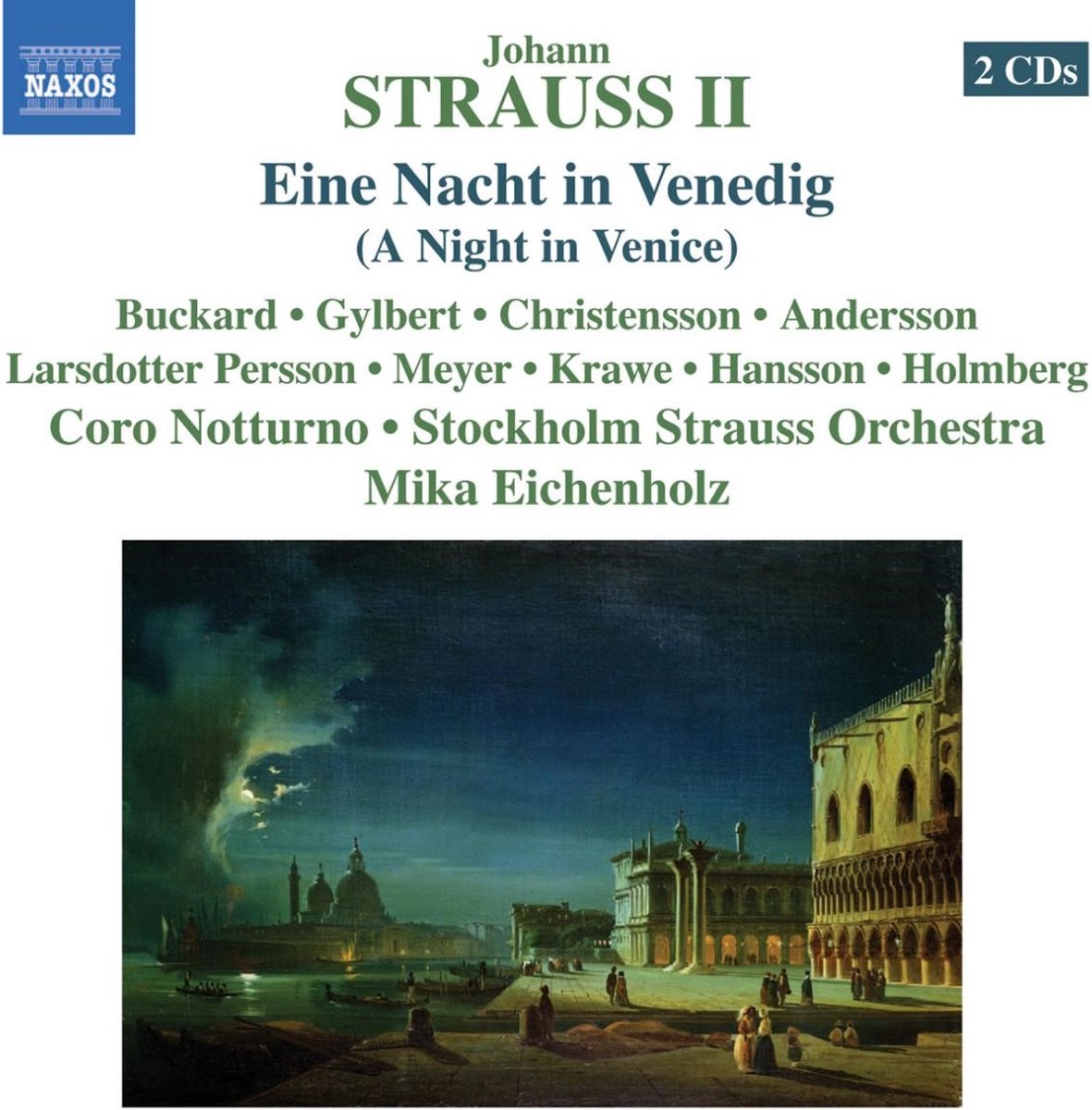 Stockholm Strauss Orchestra - Eine Nacht In Venedig (2 CD)
