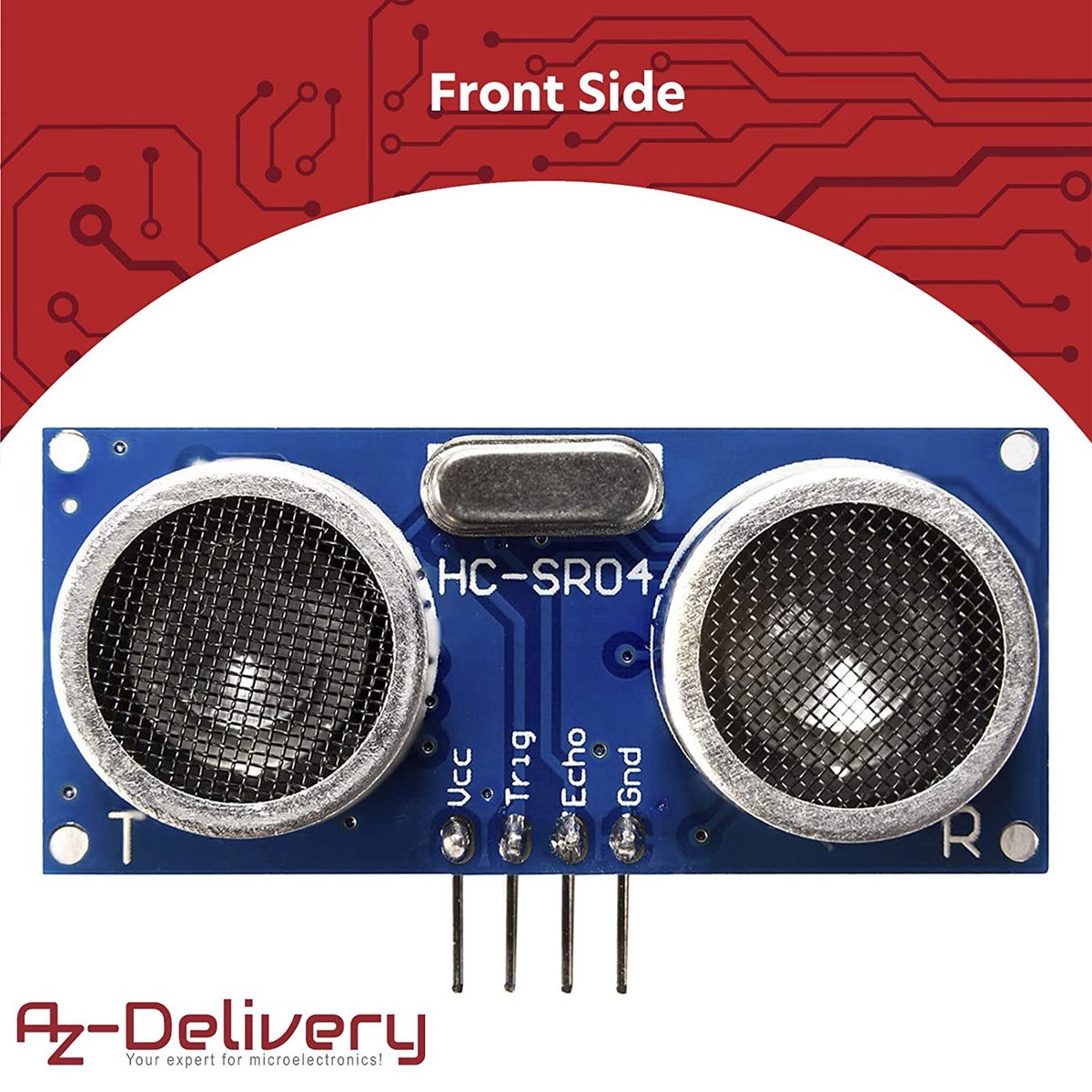 AZDelivery HC-SR04 Ultrasone Module Rangefinder Sensor compatibel met ...