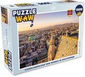 Puzzel Stadslandschap van Wenen in Oostenrijk - Legpuzzel - Puzzel 1000 stukjes volwassenen