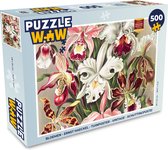Puzzel Bloemen - Ernst Haeckel - Vintage - Orchidee - Legpuzzel - Puzzel 500 stukjes