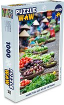 Puzzel Markt bij Hoi An in Vietnam - Legpuzzel - Puzzel 1000 stukjes volwassenen