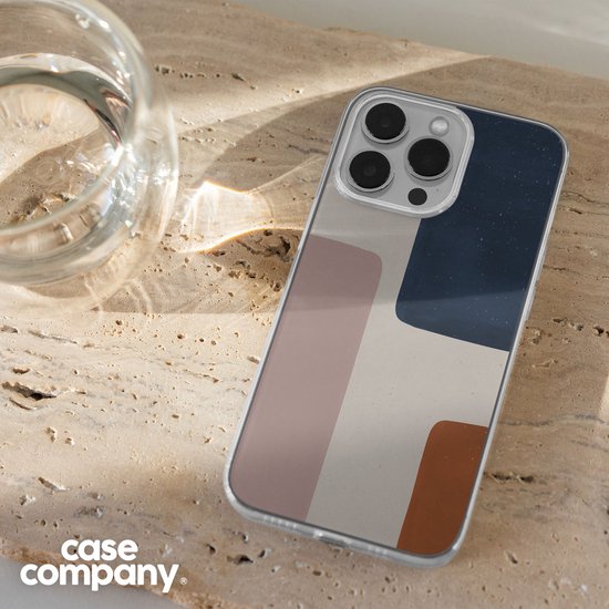 Case Company® - Hoesje geschikt voor OnePlus Nord hoesje - Geo #5 - Soft Cover Telefoonhoesje - Bescherming aan alle Kanten en Schermrand