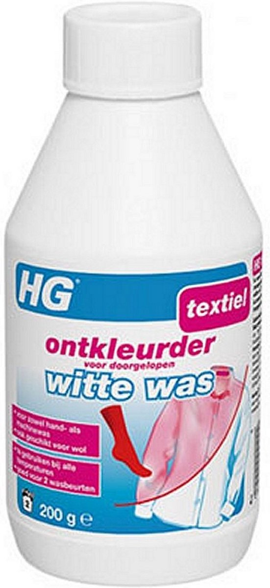Goedkoopste HG Ontkleurder voor Doorgelopen Witte Was 200gr