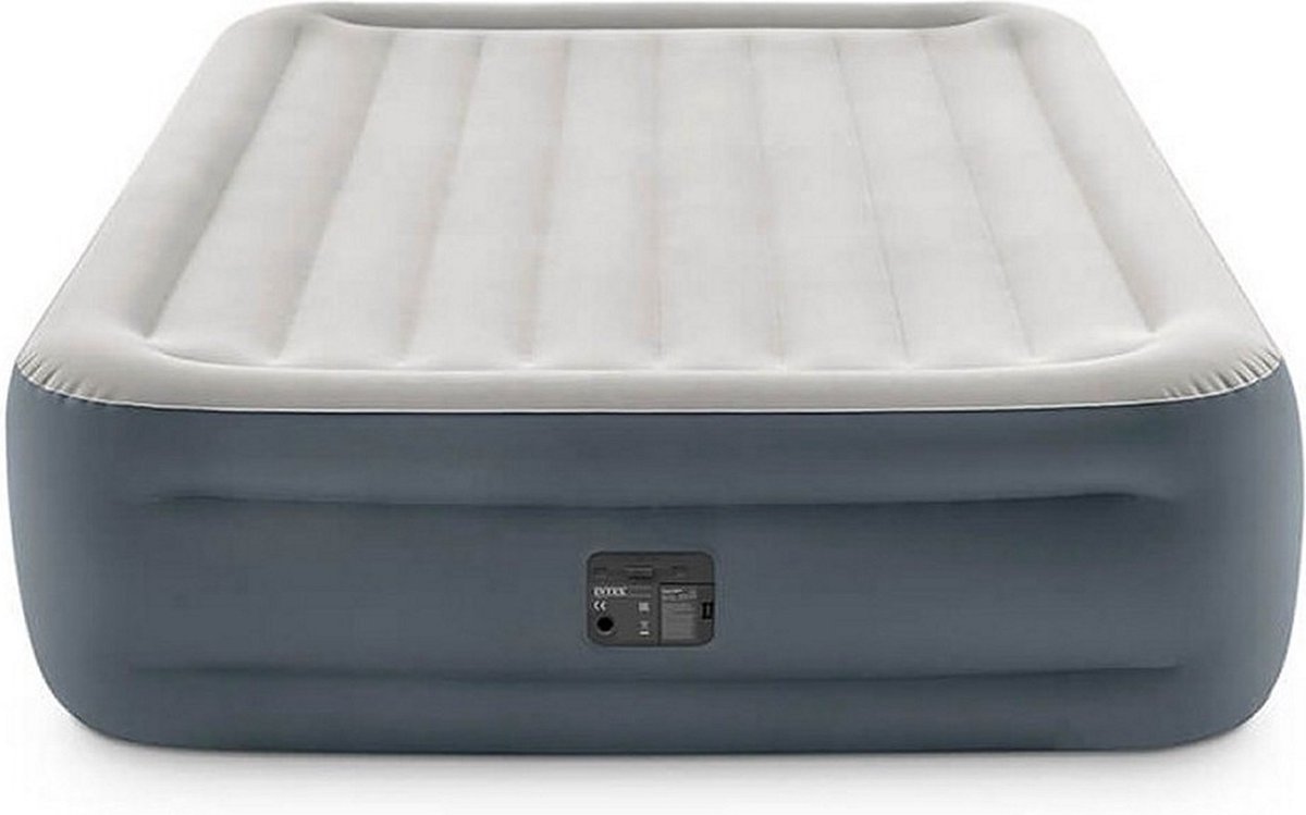 Intex 64126NP Queen Essential Rest 2-Persoons Luchtbed 152x203x46 cm Grijs