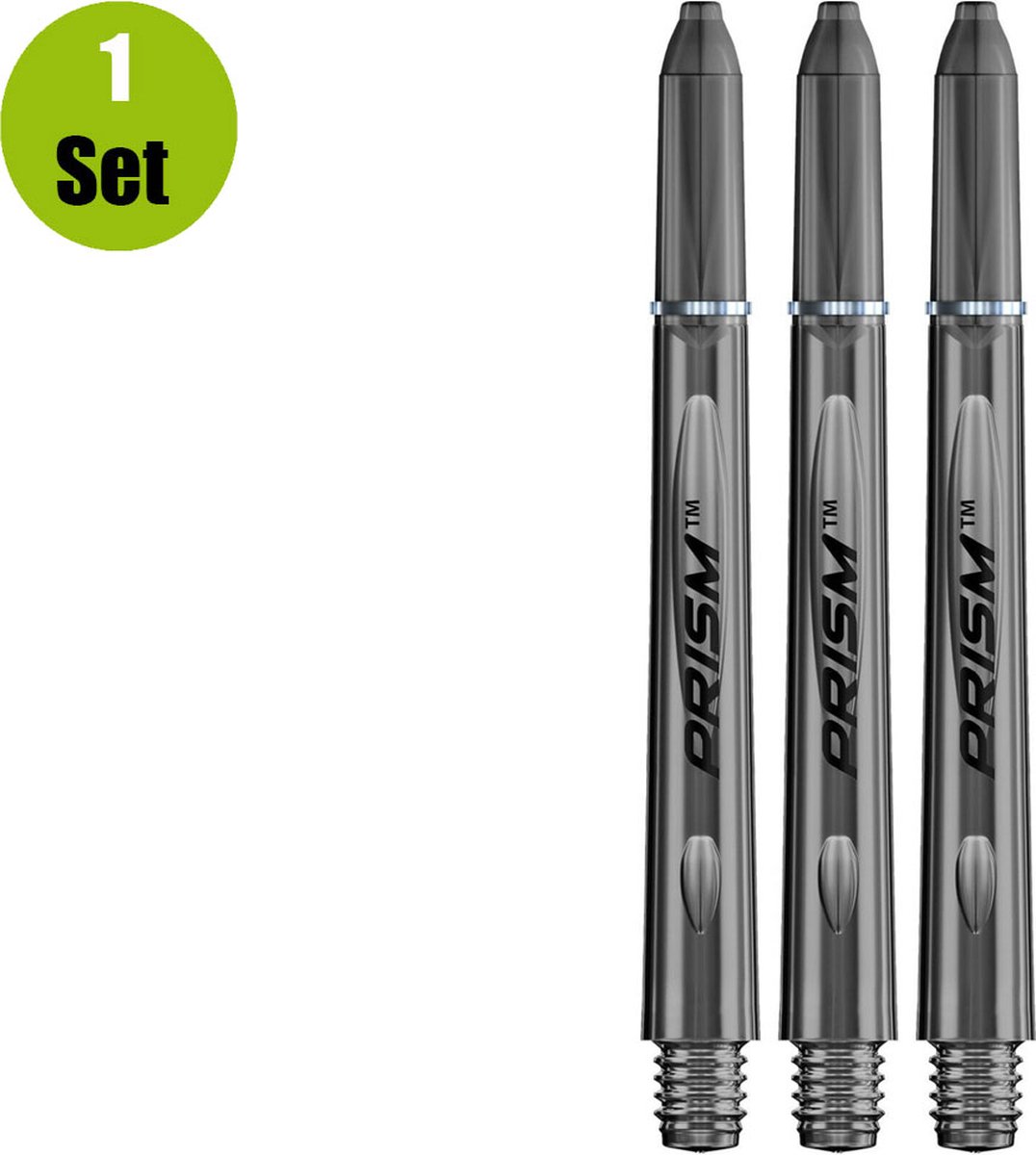 Winmau Prism Shaft Black Tint - Dart Shafts Medium