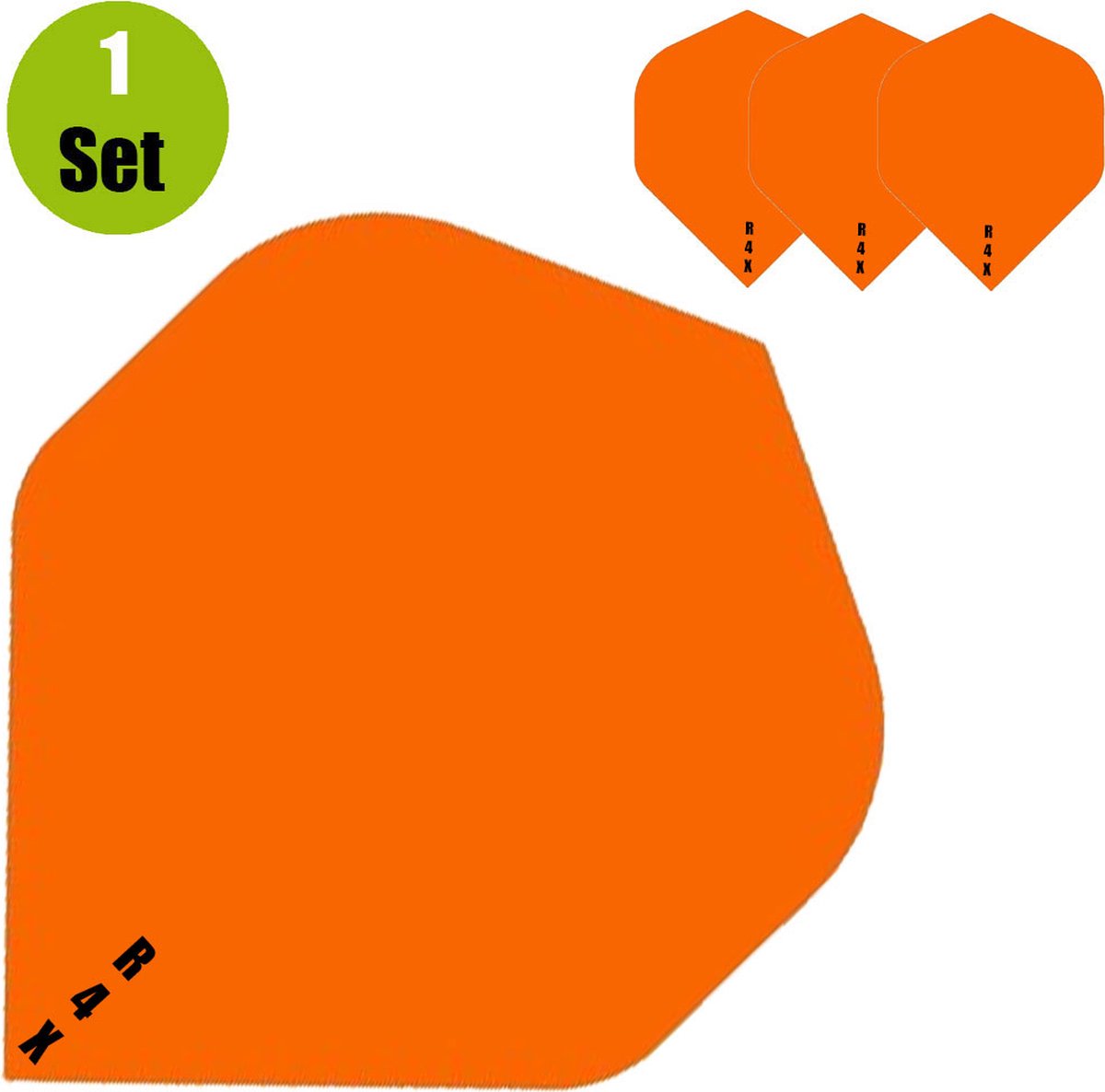 Ruthless R4X Dartflights - Oranje