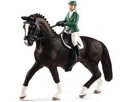foto van Schleich Springruiter met Paard
