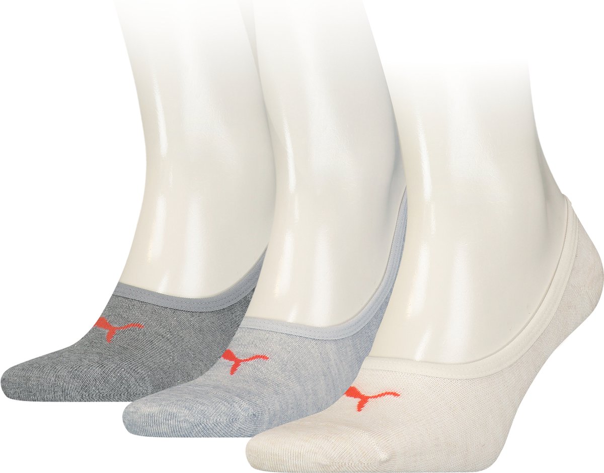 Puma Footies 3-pack Oatmeal Combo Beige