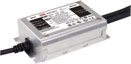 Mean Well XLG-50-A LED-driver Constant vermogen 50 W 530 mA - 2.1 A 22 - 54 V/DC PFC-schakeling, Instelbaar, Niet dimba