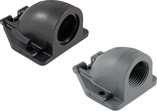 Icotek 31381.900 Kabeldoorvoering Haaks Montagegat: M16 Grijs 1 stuk(s)