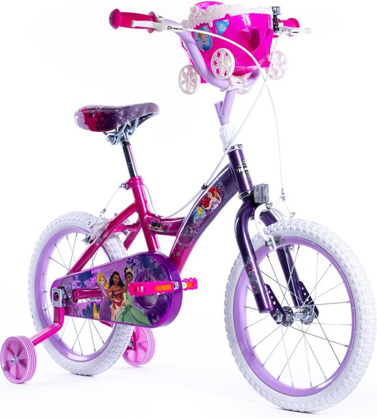 Huffy Disney Vélo Princesse - 5-7 ans - Stabilisateurs inclus - Montage  facile et... | bol