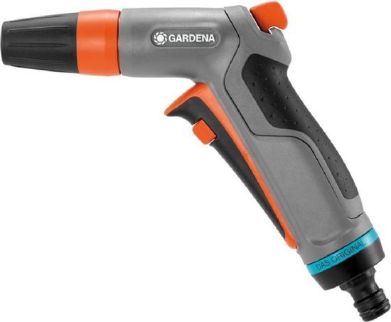 Gardena Comfort spuitpistool reinigingsbroes verstelbare waterstraal ergonomisch vorstbescherming