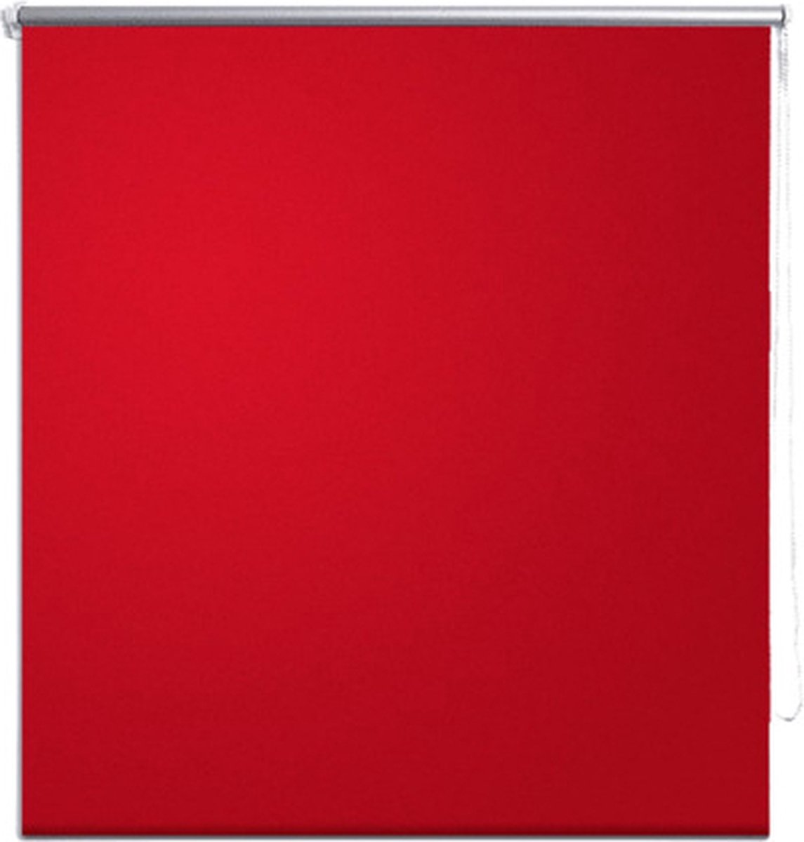 vidaXL Rolgordijn verduisterend 40 x 100 cm rood