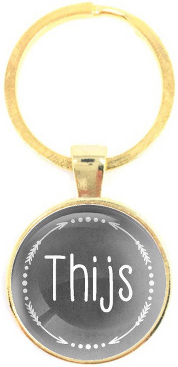 Sleutelhanger Glas - Thijs