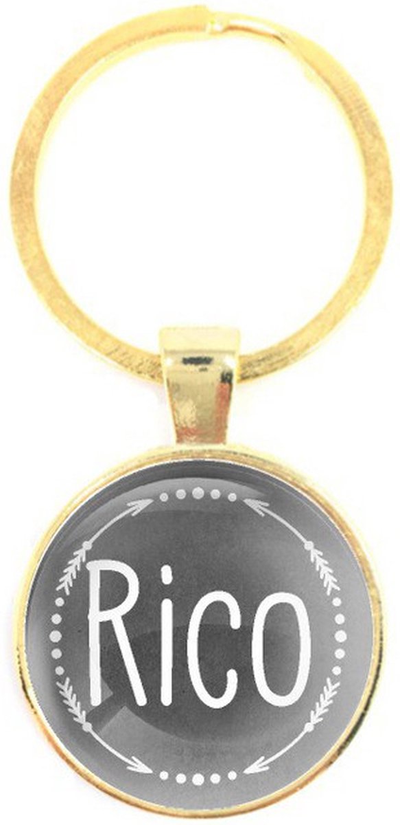 Sleutelhanger Glas - Rico