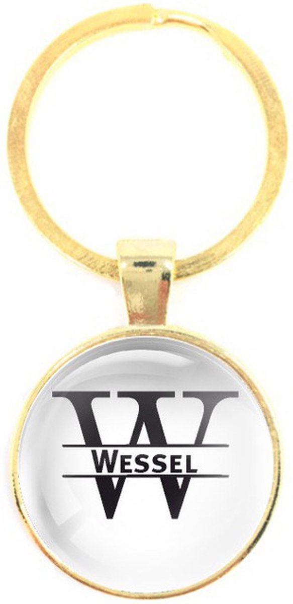 Sleutelhanger Glas - Wessel