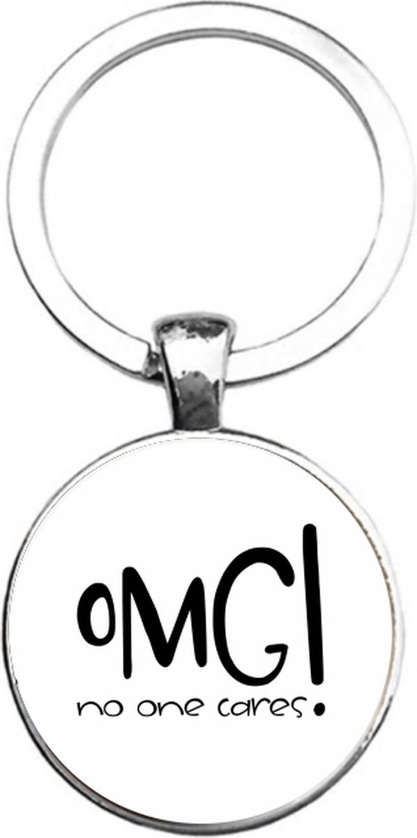 Sleutelhanger Glas - OMG