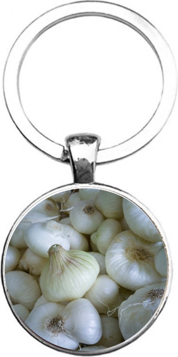 Sleutelhanger Glas - Knoflook